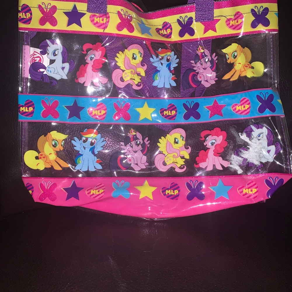 Colorful My Little Pony Tote Bag